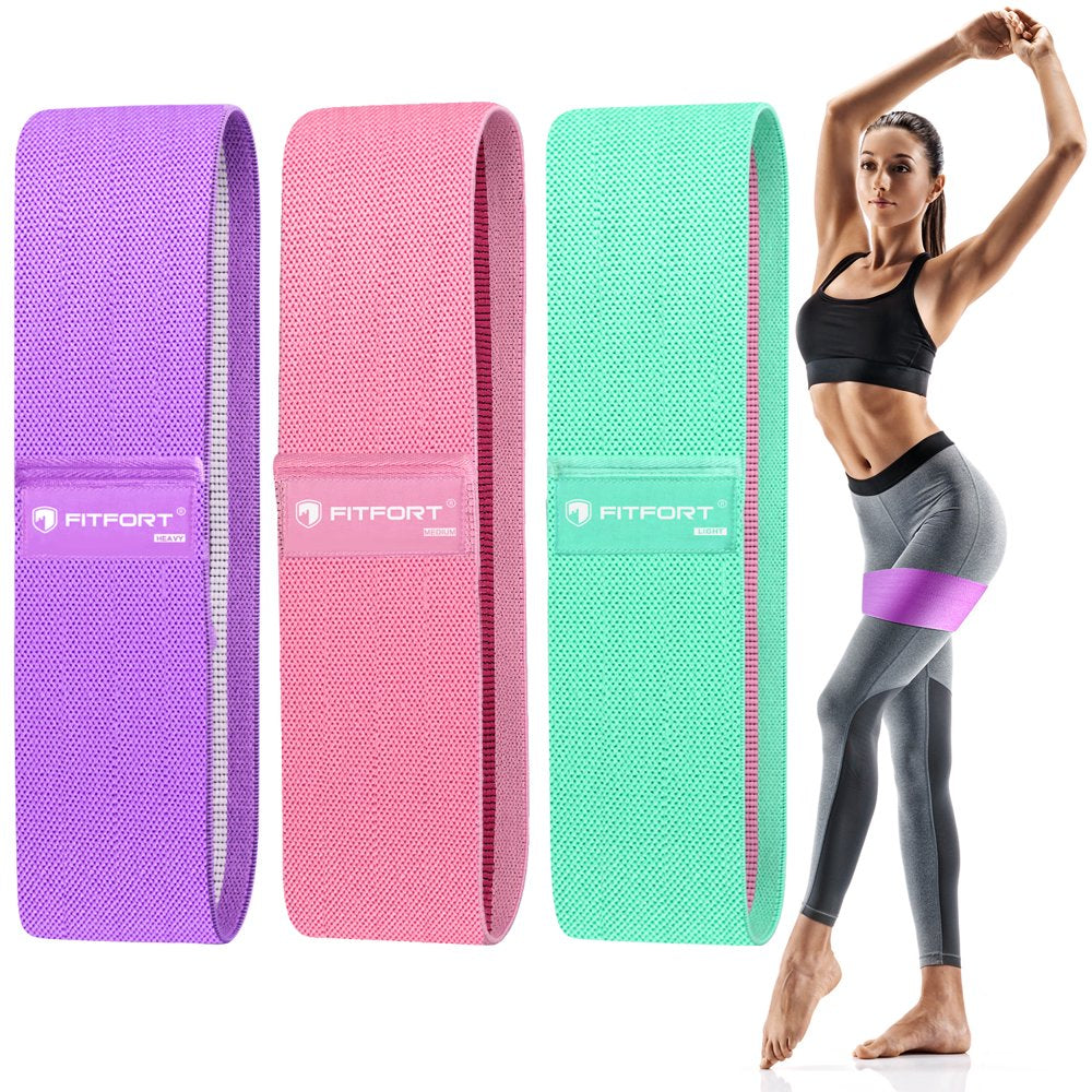 Resistance Bands for Legs and Butt, Exercise Bands Set Booty Band Hip Bands  Wide Workout Bands Sports Fitness Bands Resistance Loops Band Anti Slip  Elastic 