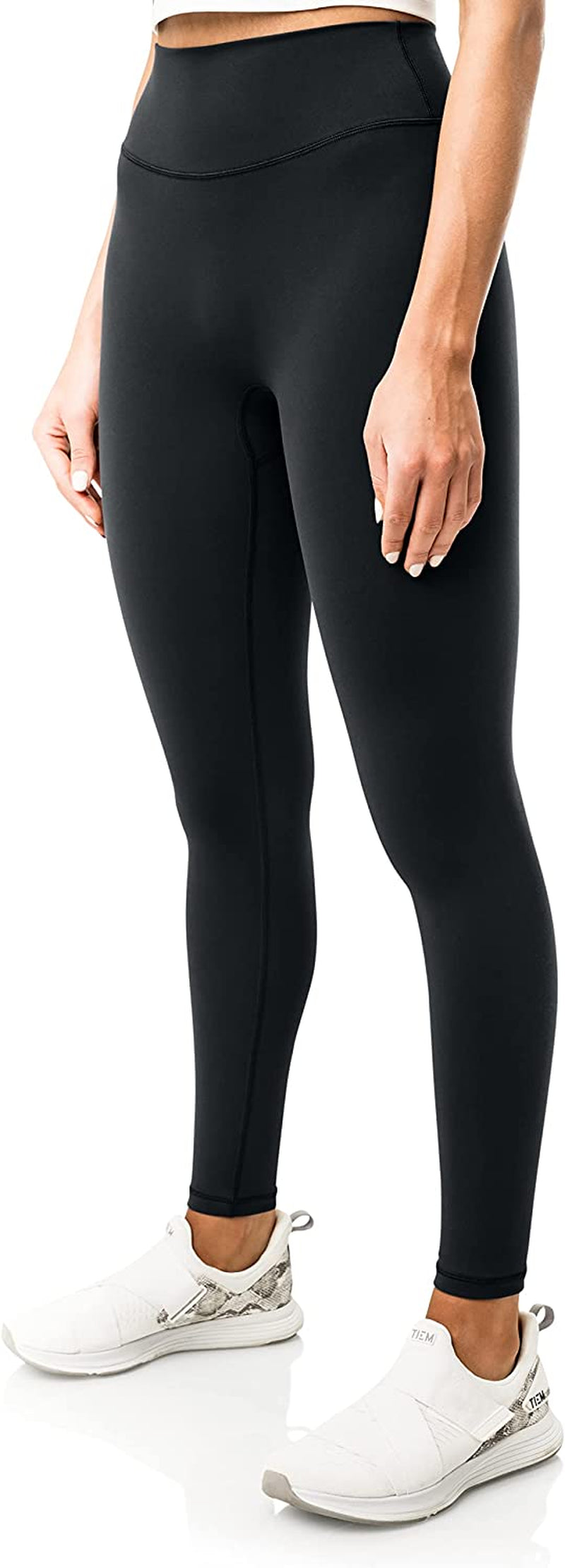 Serenity No Front Seam Leggings 25 Inseam Seamless Yoga Pants High Waisted  Soft Workout Tights