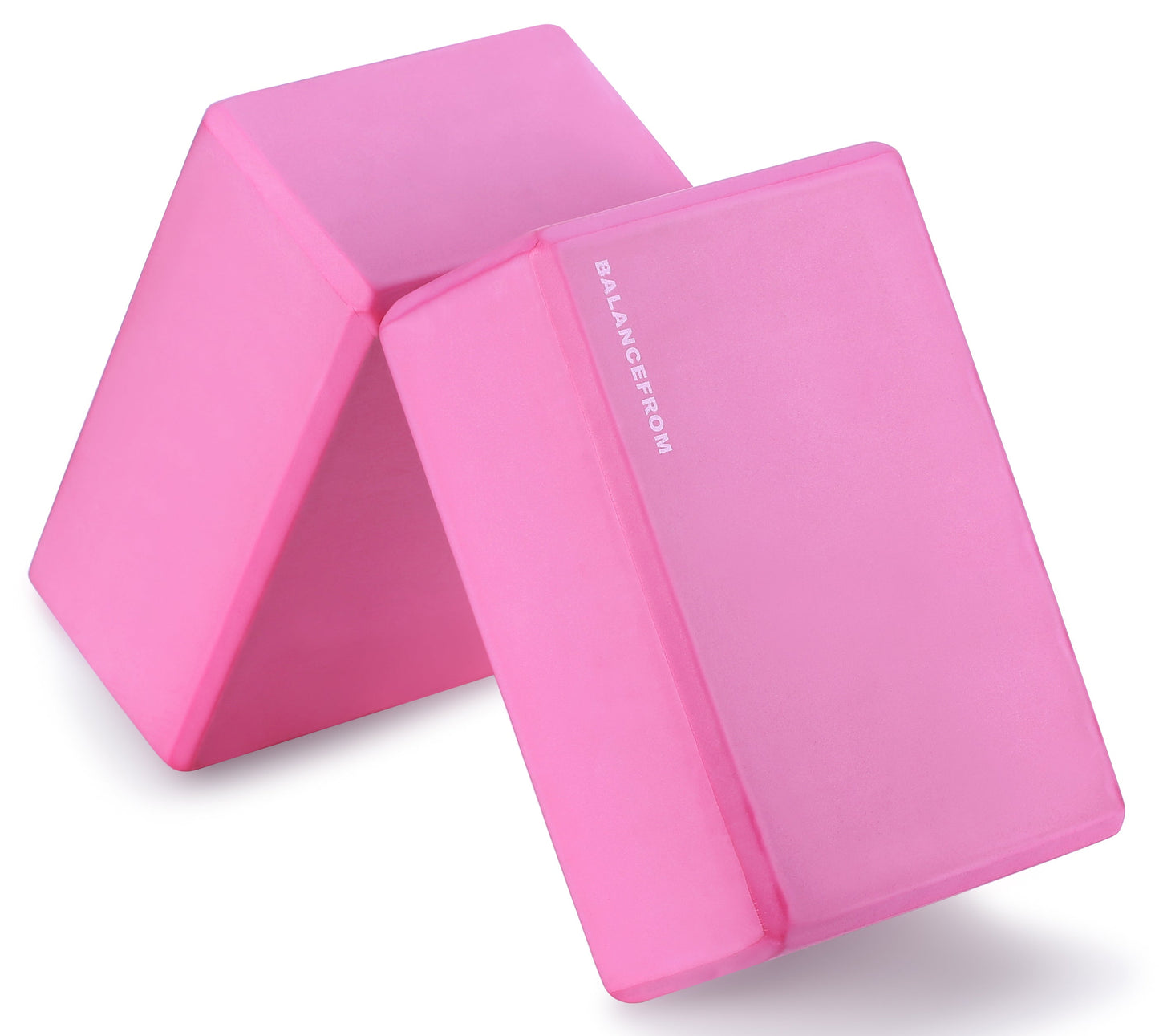 Set of 2 High Density Yoga Blocks carabellariazzo.com Pink