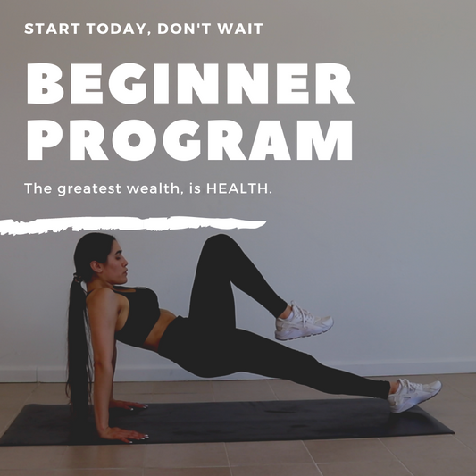 Workout Program For Beginners - Round 1