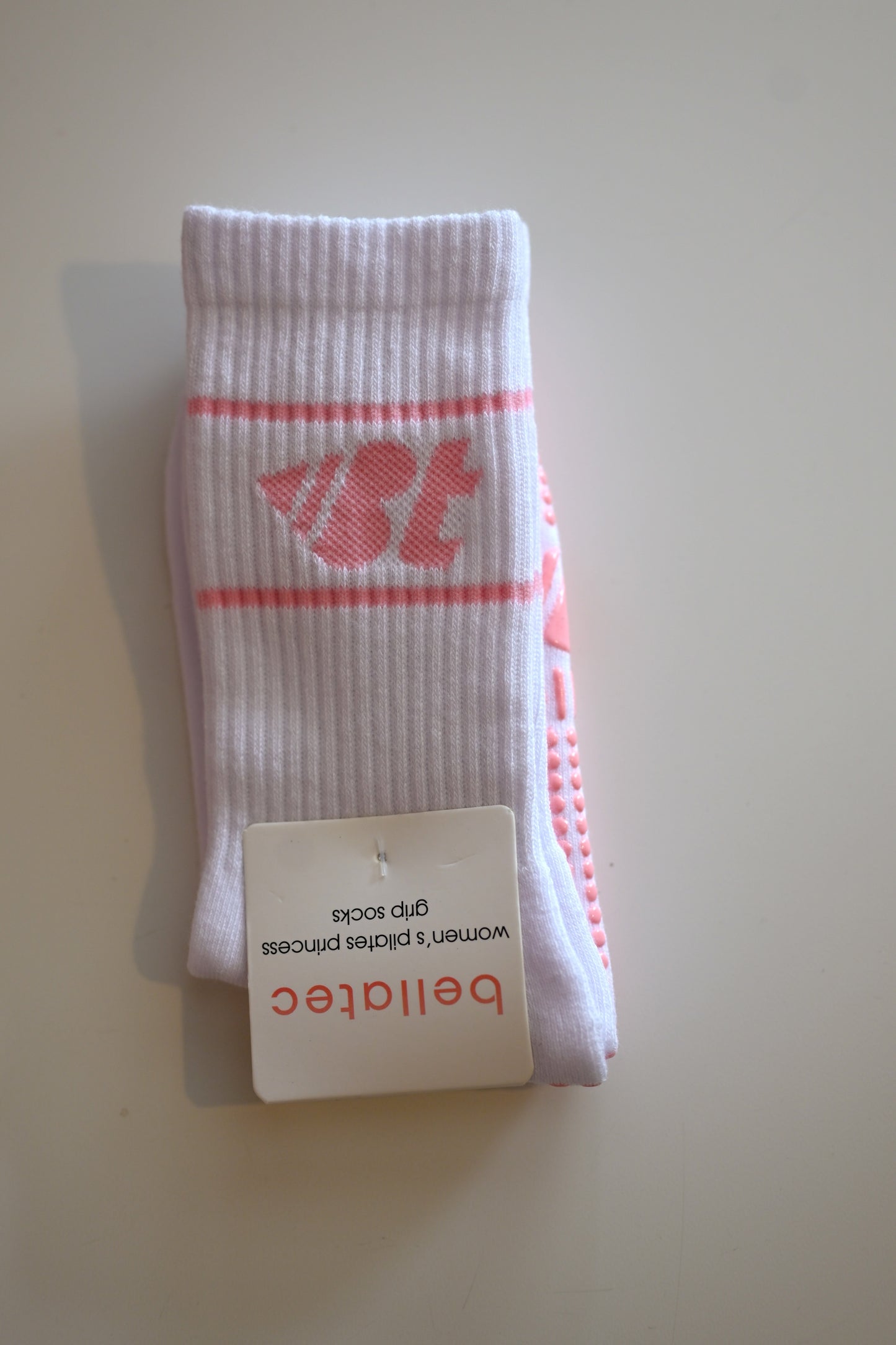 Pilates Grip Socks for Women – Non-Slip, Cushioned Barre & Reformer Socks with Grippy Soles for Studio Workouts