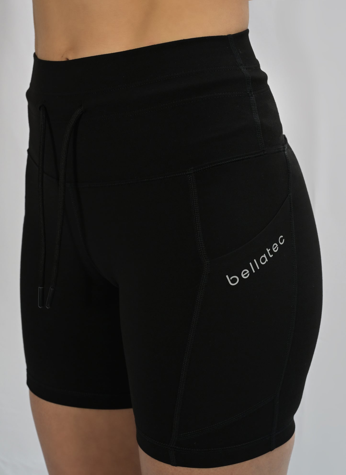 High-Compression Tie Up Workout Shorts for Women – Sculpting, Breathable, 4-Way Stretch Activewear for Training, Yoga & Pilates