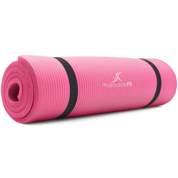 Extra Thick Yoga and Pilates Mat 1/2 inch Purple - ProsourceFit
